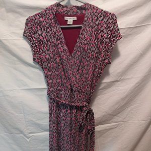 Liz Claiborne wrap dress